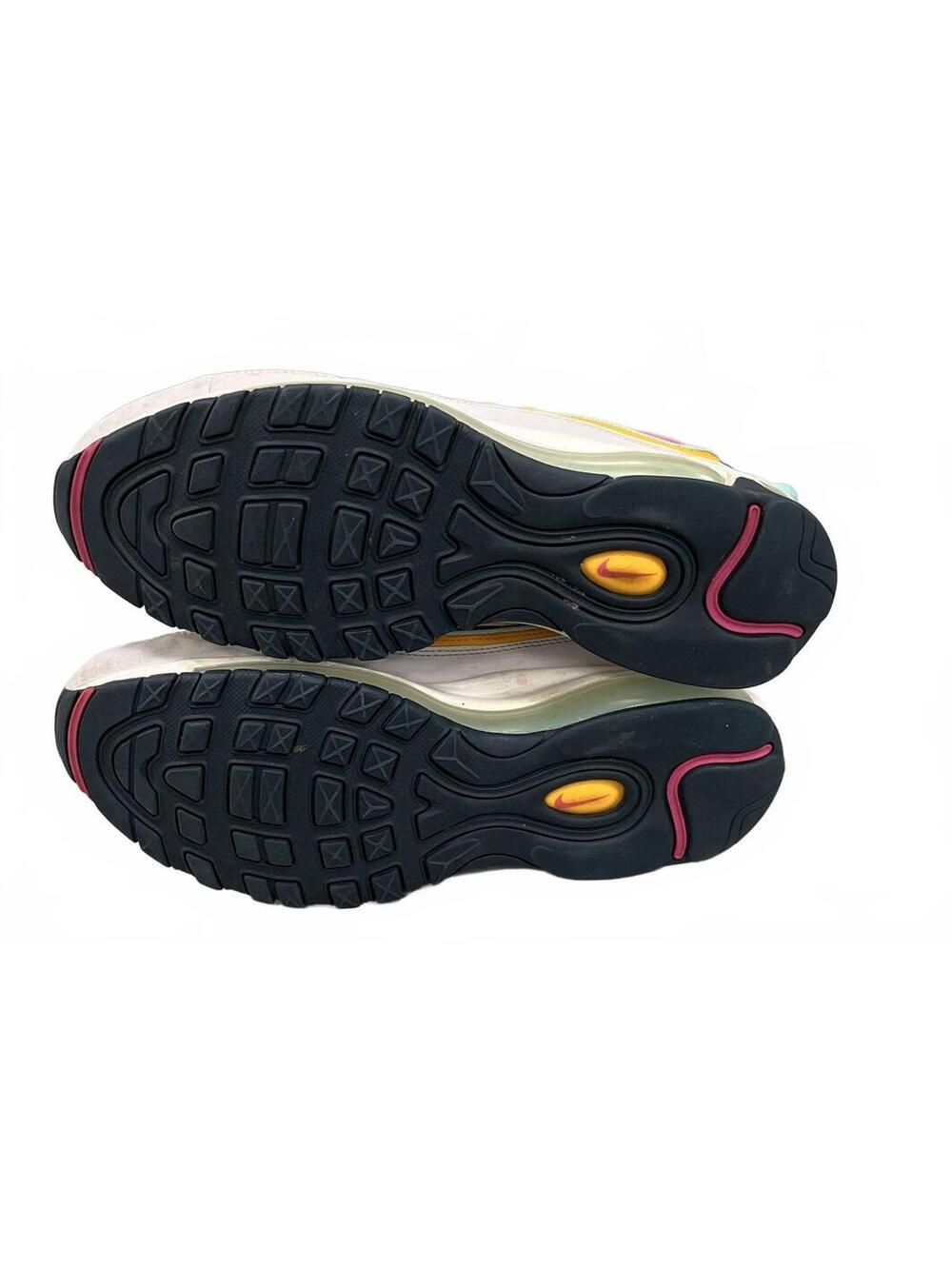 Nike Air Max 98 Easter Psychic Purple University Gold Sneakers Women's Size 10 - Picture 5 of 6